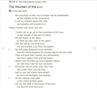 Micah 4